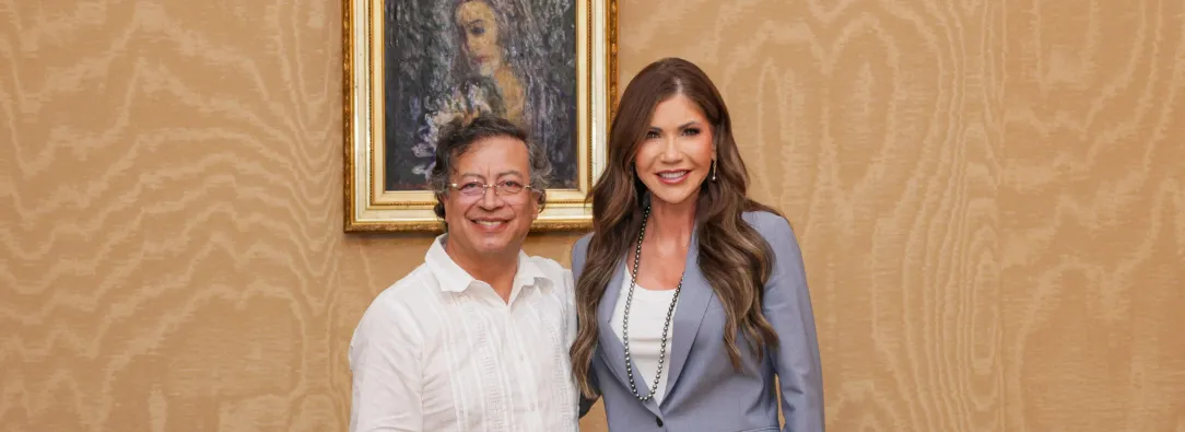 La jornada concluyó con una agenda centrada en el fortalecimiento de la relación bilateral en seguridad, migración y lucha contra el crimen transnacional. / Foto: Presidencia de la República.