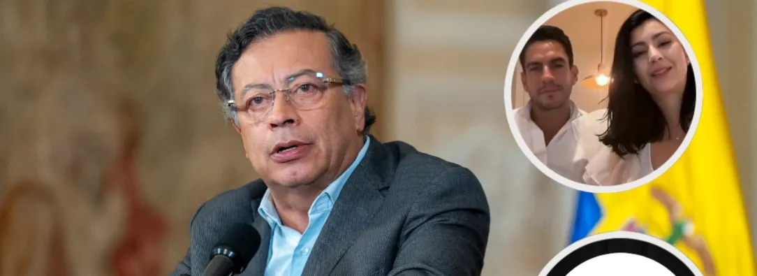 Presidente Petro sobre denuncia de Álex Flórez. / Fotos: Presidencia de Colombia, pantallazo de denuncia y logo de El Colombiano.