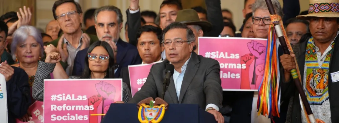 Petro responde a críticas sobre la consulta popular. / Foto: Presidencia de la República.