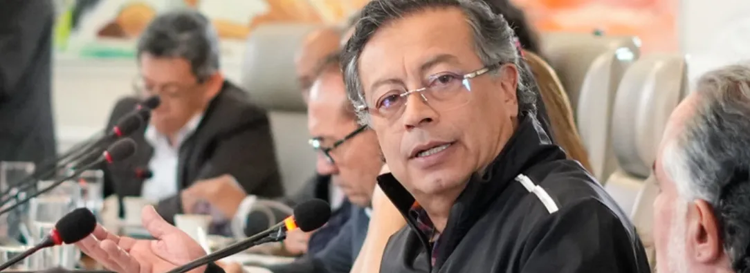 Petro sobre la reforma a la salud en el Consejo de Ministros. / Foto: Presidencia.