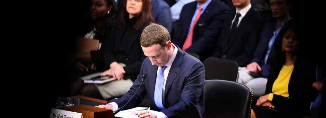 Mark Zuckerberg, CEO de la Meta, fue el primero en declarar ante el juez James Boasberg en un proceso que podría redefinir su modelo de negocios. / AFP.