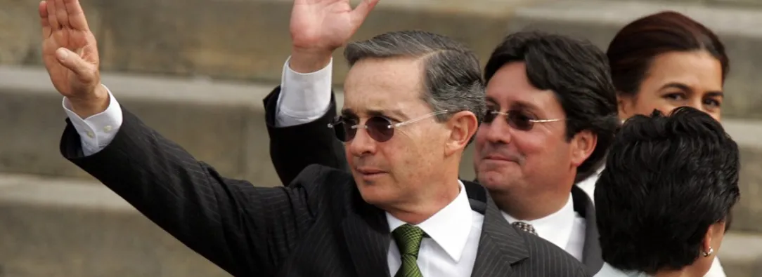 Santos está imputado por el delito de concierto para delinquir con fines de promover grupos paramilitares, un crimen de lesa humanidad. / AFP.