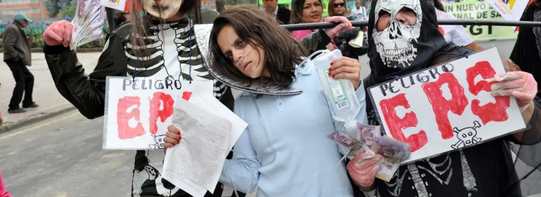 Según el presidente Petro, fue solo a partir de la intervención realizada por su gobierno que se descubrieron deudas ocultas por más de 14 millones de facturas. / AFP.