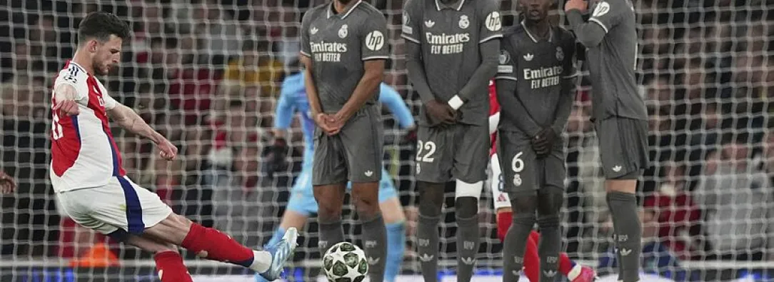 Arsenal vs Real Madrid en Champions Leage