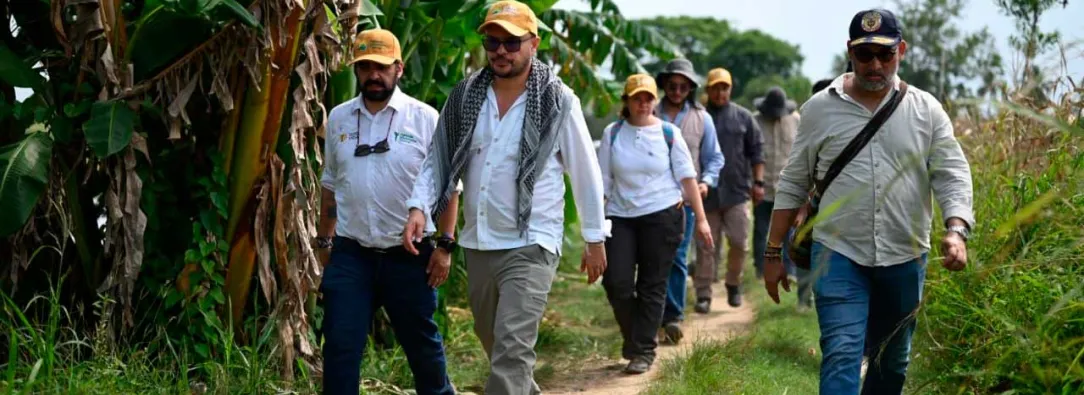 La meta para el final de este 2025 consiste en recuperar 50.000 hectáreas de baldíos