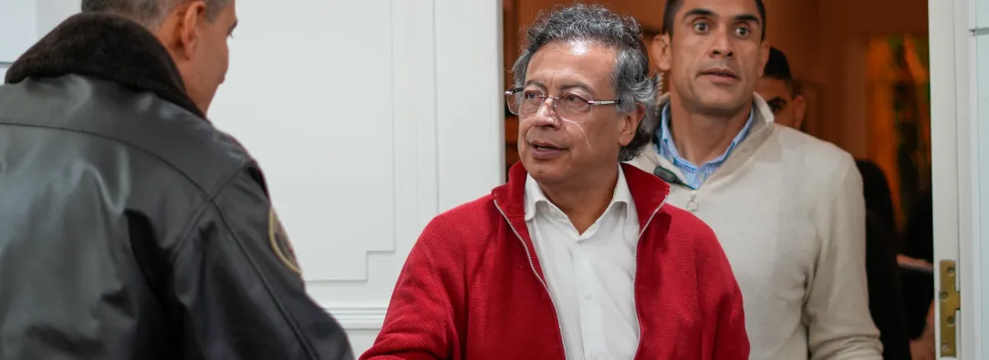 Presidente Gustavo Petro en consejo de Seguridad y Paz.