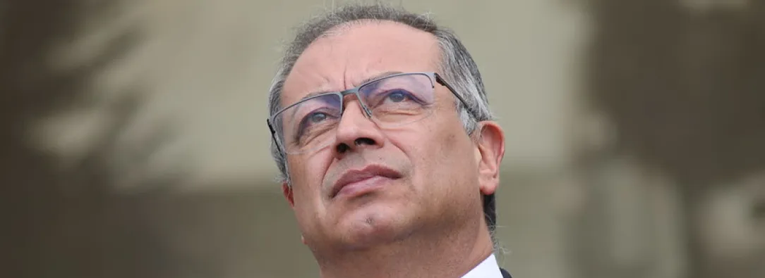 Según el Presidente Petro, el brote se originó en los bosques de Galilea, al sur de Villarrica, Tolima. / Foto: Presidencia de la República.