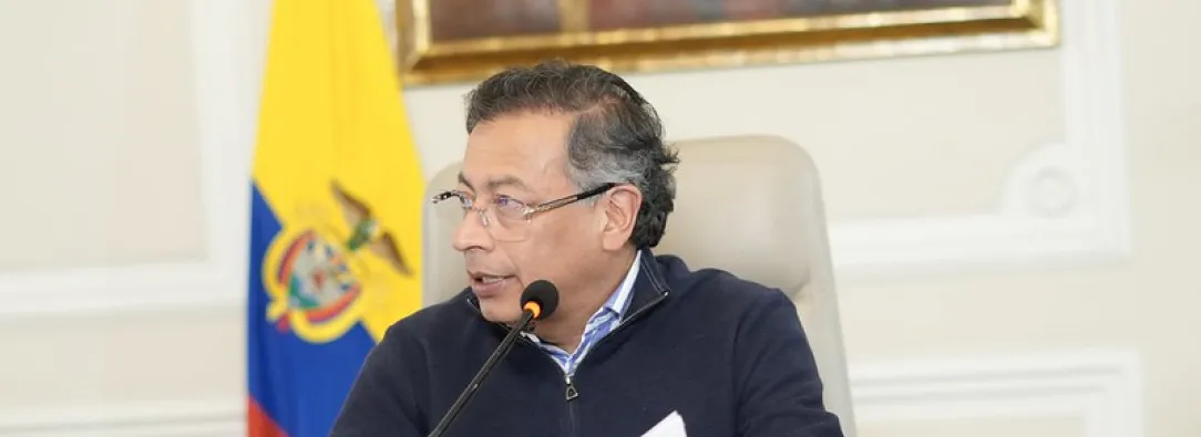 El presidente Petro alertó sobre la falta de control sobre las empresas de seguridad en Colombia. / Foto: Presidencia de la República.