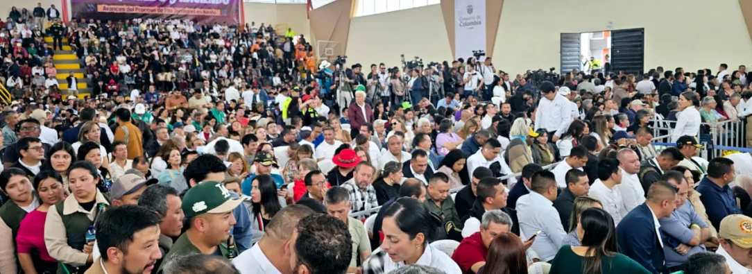 Más de 2.000 personas del departamento de Nariño asistieron al evento en la ciudad de Pasto. / Foto: Oficina Alto Comisionado para la Paz.