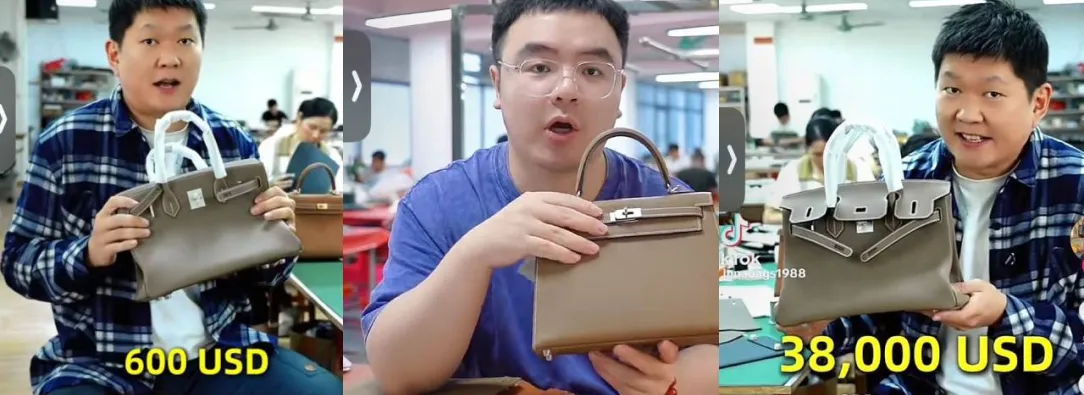 Fabricantes chinos exponen a marcas de lujo gringas: “Este bolso se vende por $35,000 y cuesta $1,250 fabricarlo”
