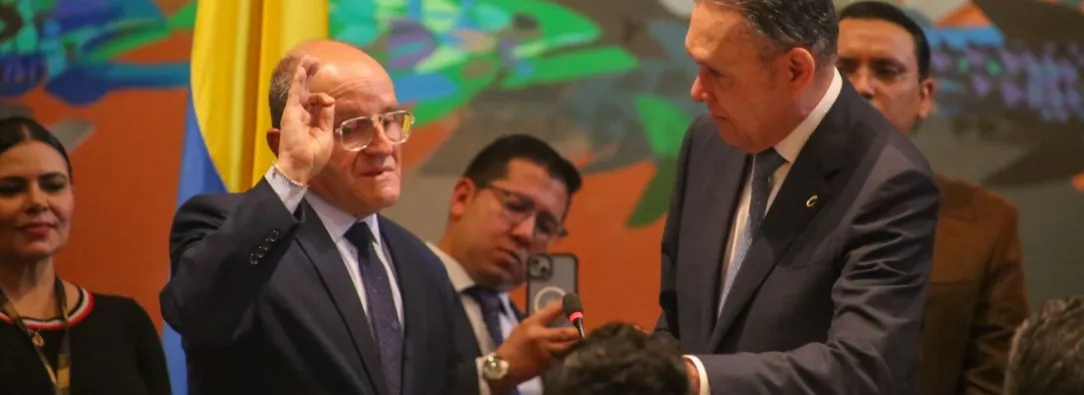 El magistrado Álvaro Echeverry Londoño. / Foto: Congreso.