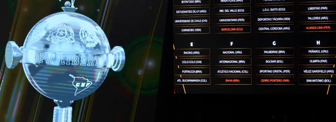 Colombianos en la Copa Libertadores 2025. / Foto: AFP.