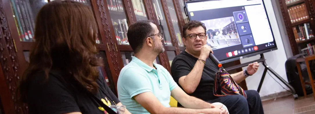 Hollman Morris, gerente de RTVC, reafirmó el compromiso de la entidad con la visibilización de producciones regionales. / Foto: RTVC.