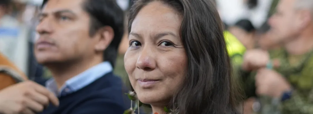 Lena Estrada hace advertencias a alcalde Galán. / Foto: X MinAmbiente.