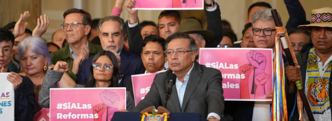 Petro instalación comité para la consulta popular. / Foto: Presidencia de la República.