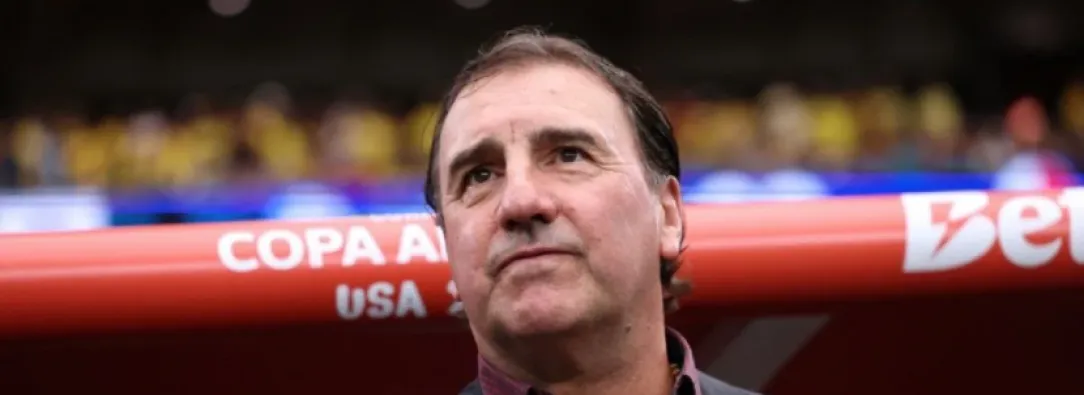 Néstor Lorenzo ya se había reunido con directivos de la Federación Colombiana de Fútbol. / Foto: Señal Deportes.