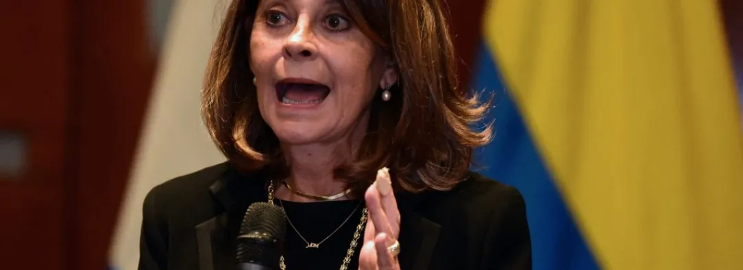 Exvicepresidenta Marta Lucía Ramírez.