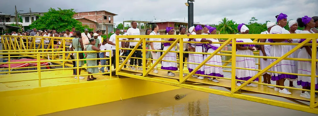 Gobierno entrega nuevo muelle fluvial en Bojayá como símbolo de memoria y desarrollo