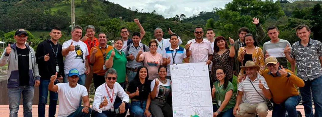 ​El cuidado de las fue​ntes hídricas, uno de los puntos clave del acuerdo con comunidades de Chinácota, Norte de Santander.