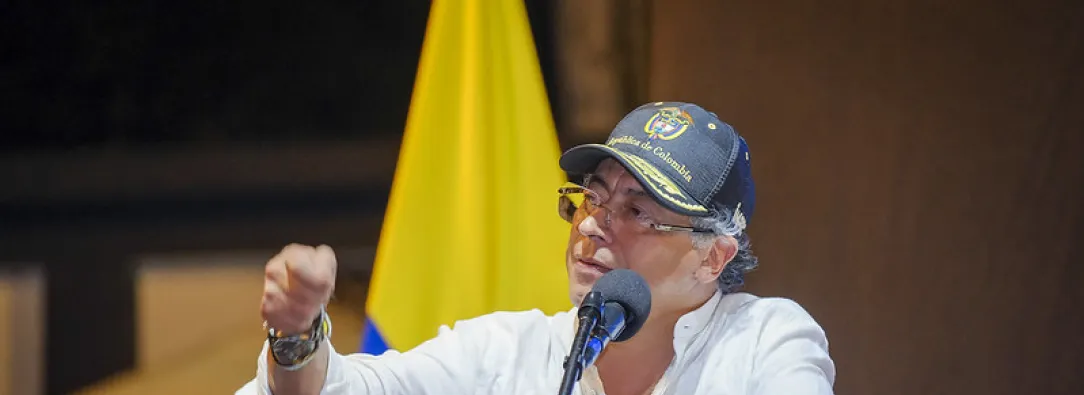 “La reforma pensional fue engavetada siete meses por el señor Iván Name para que se hundiera por tiempo”: presidente Petro. / Foto: Presidencia de la República.