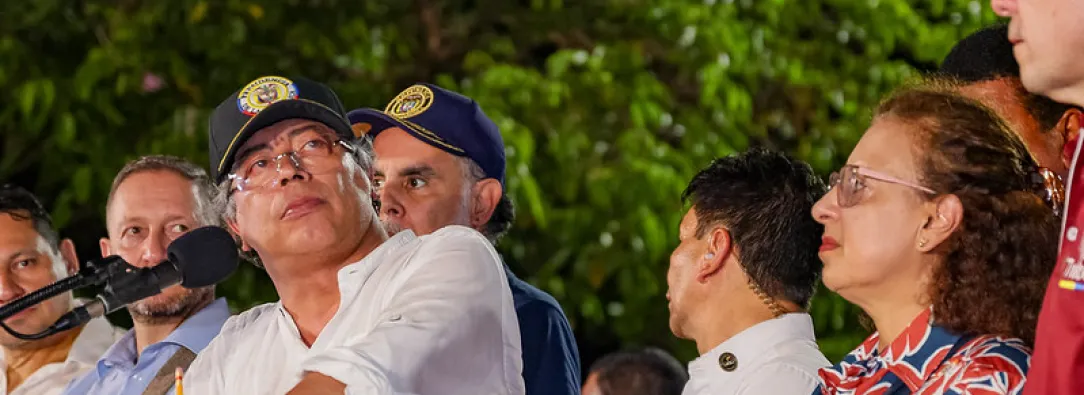 Para el jefe de Estado, resulta preocupante que se intente escalar como escándalo el uso legal y documentado de medios oficiales. / Foto: Presidencia de la República.