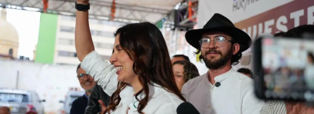 "Bravo! Rocio Bernal, y gracias pueblo de Duitama, por anunciar la victoria del Pacto Histórico": Presidente Petro