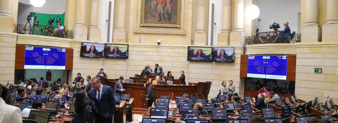 Plenaria del Senado elección del magistrado. / Foto: Senado.