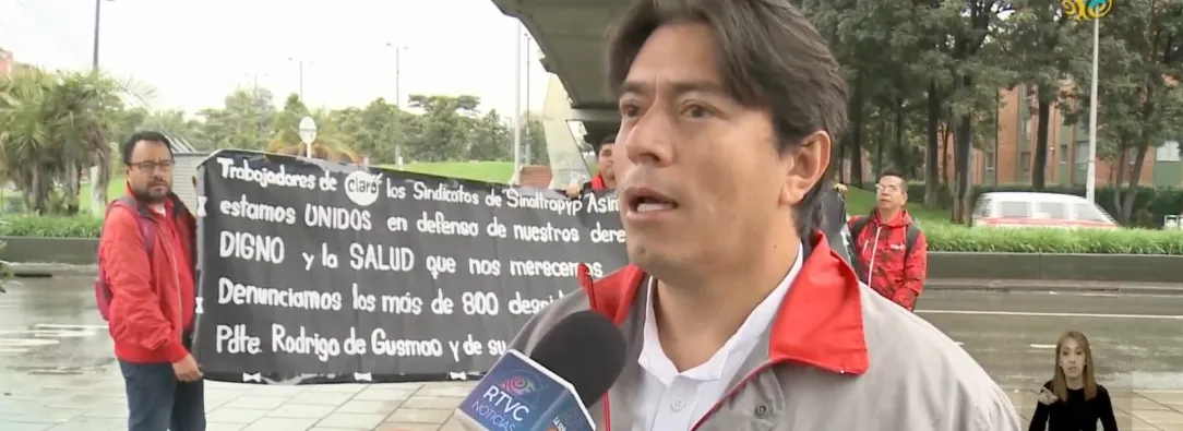 Denuncian más de 800 despidos en Claro Colombia: sindicatos advierten violaciones a derechos laborales