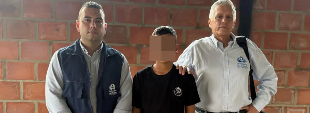 Lyan Hortúa es liberado: ministro de Defensa celebra el hecho