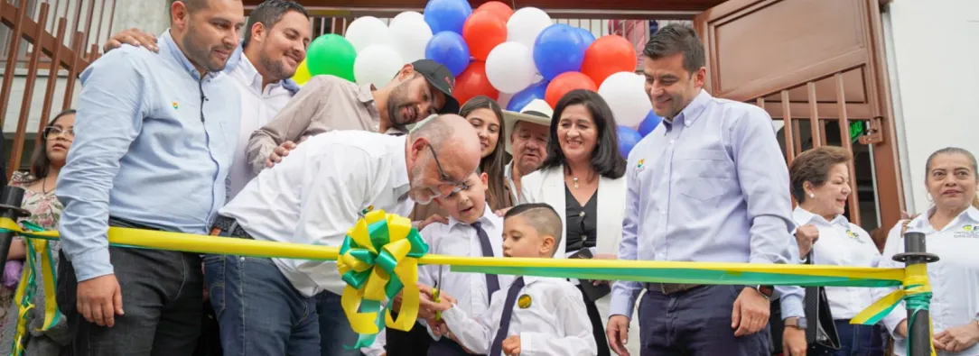 Acto de entrega formal de la obra.