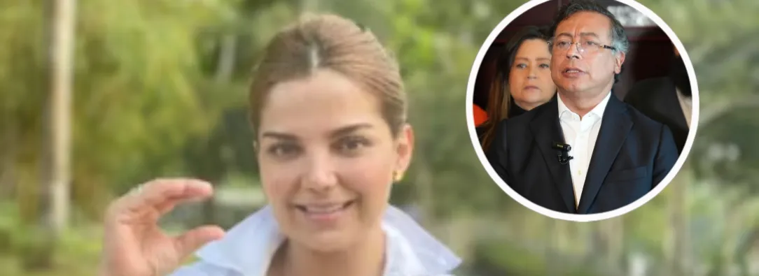 Prima del presidente Petro fue amenazada de muerte. / Fotos: Claudia Petro y Presidencia.