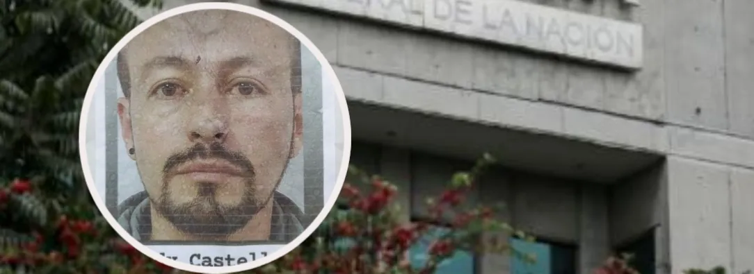 Capturan a Freddy Castellanos. / Fotos: Fiscalía y Redes sociales.