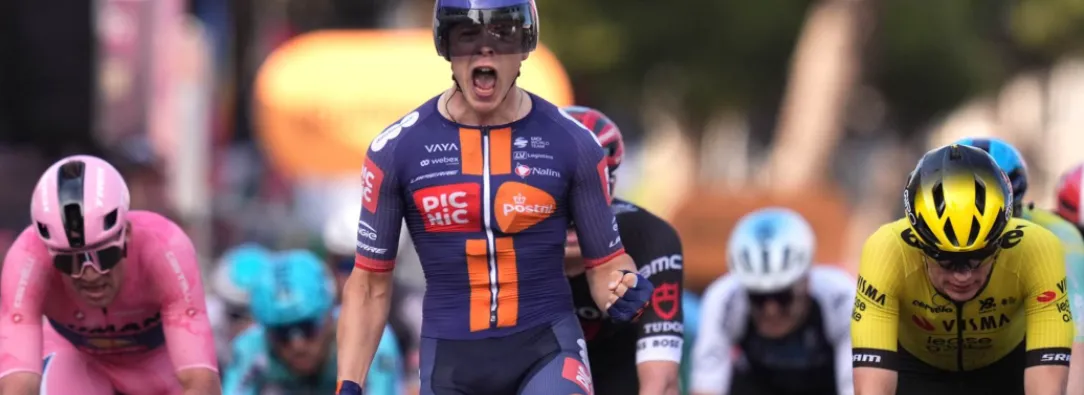 Sorpresa en el Giro: triunfo de van Uden en la cuarta etapa