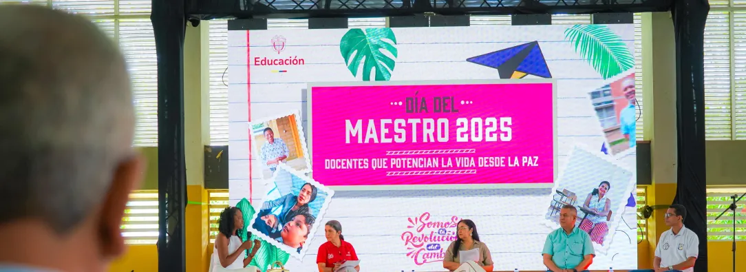 Colombia cuenta con 315.944 docentes y directivos en planta permanente, y otros 8.148 en cargos temporales. / Foto: Ministerio de Educación.