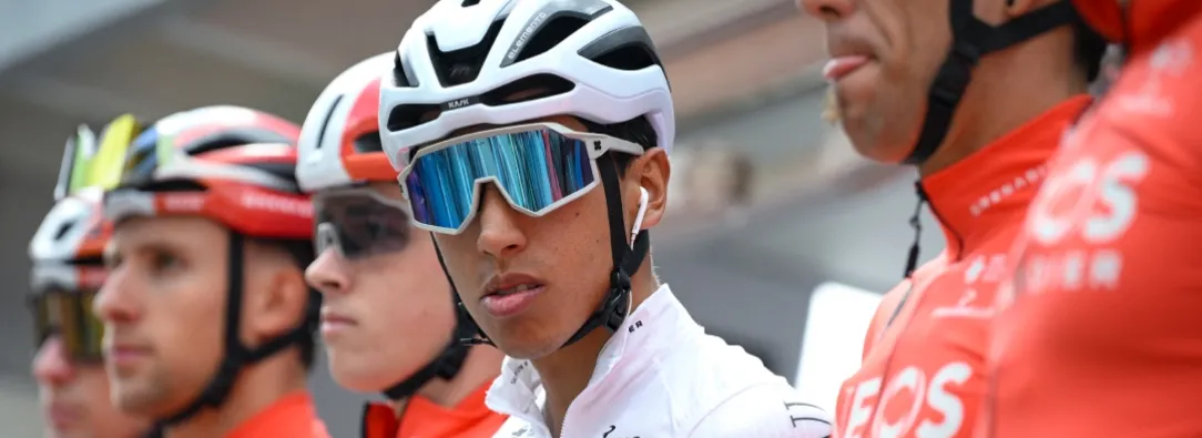 Egan Bernal en el Giro de Italia. / Foto: AFP.