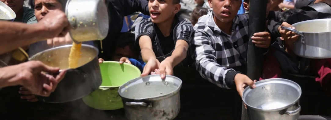 Decisión de Israel para evitar hambre en Gaza. / Foto: AFP.