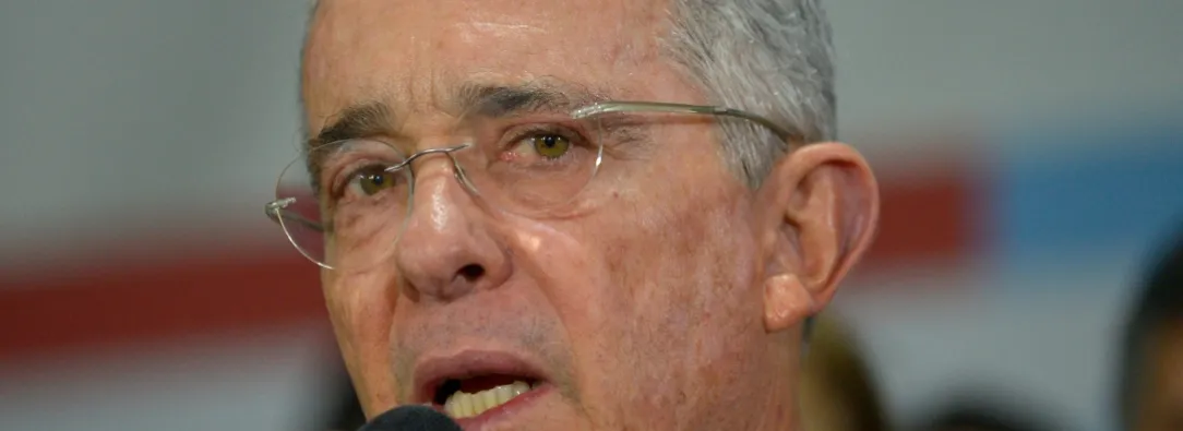 Juicio a Álvaro Uribe Vélez. / Foto: AFP.