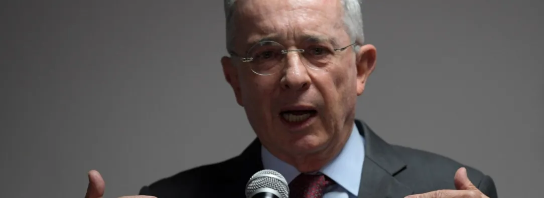 Juicio a Álvaro Uribe Vélez. / Foto: AFP.