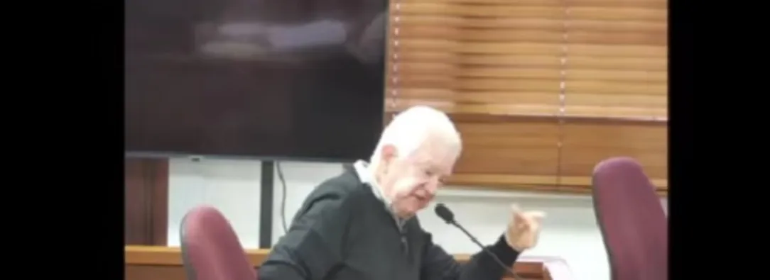 Reclamo del primo de Uribe a Jaime Granados. / Foto: Juicio.