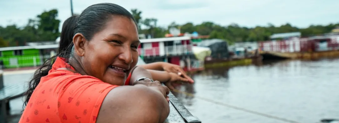 Lanzamiento de Navegantes en Puerto Inírida. / Foto: RTVC.