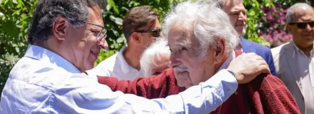 Petro y pepe mujica. / Foto: X Petro.