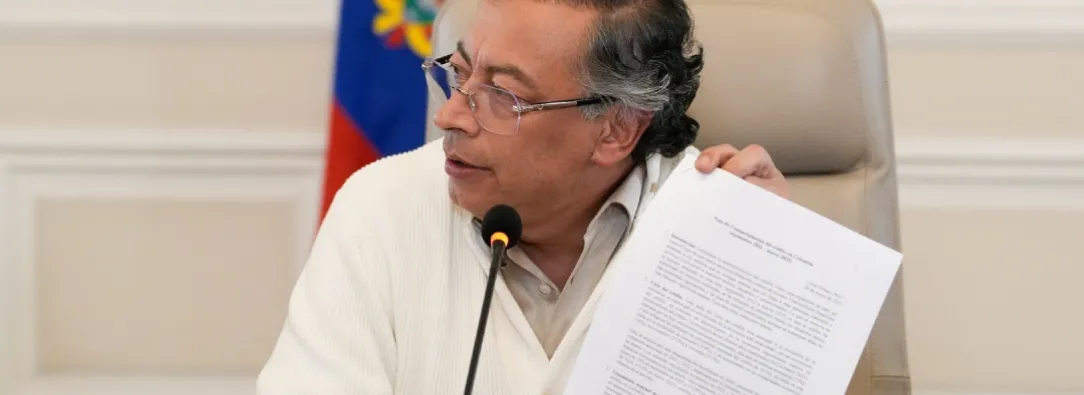 Petro denuncia a congresistas. / Foto: Presidencia.