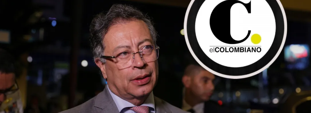 Petro desmiente a El Colombiano. / Fotos: Presidencia.