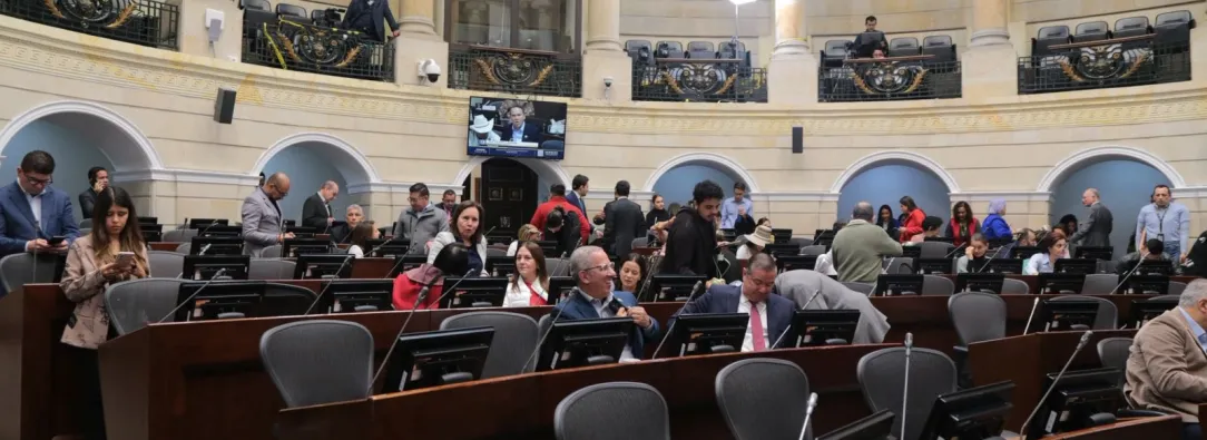 Plenaria del Senado.