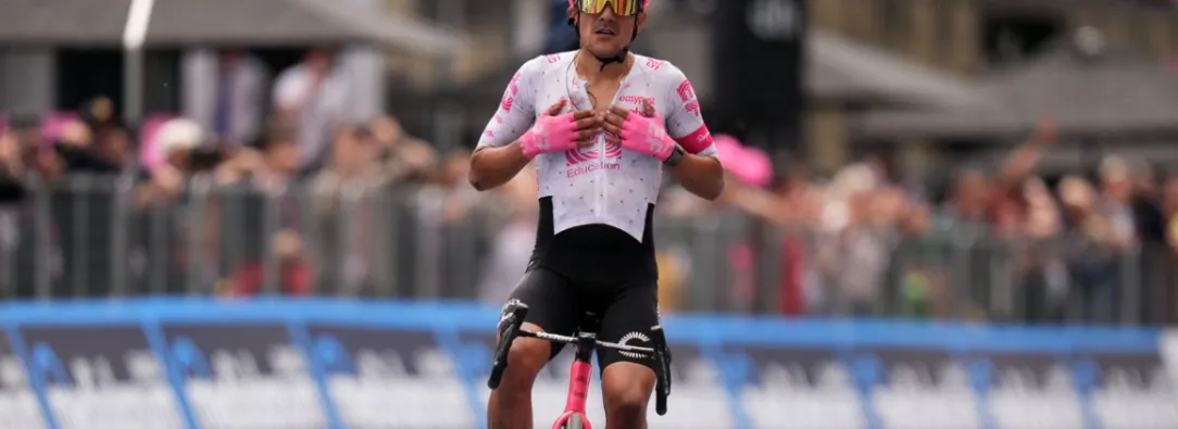 El ecuatoriano Richard Carapaz se quedó con la etapa 11 del Giro de Italia