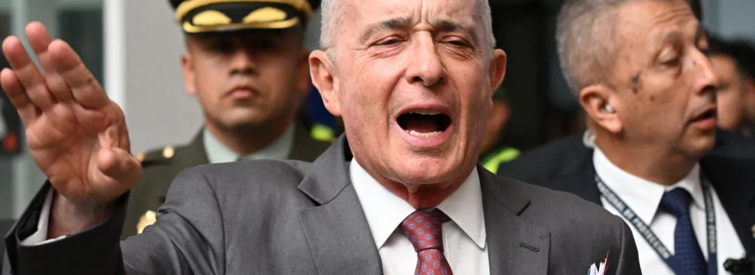 El expresidente y exsenador Álvaro Uribe Vélez