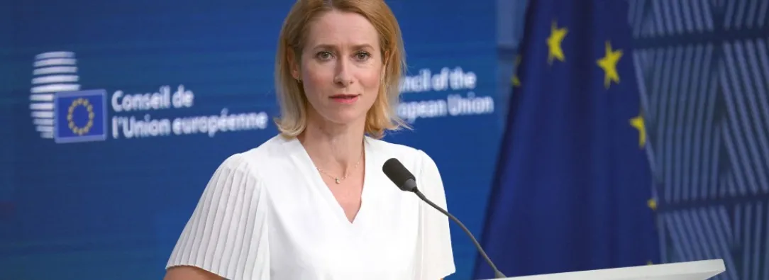 Kaja Kallas. Foto: AFP.