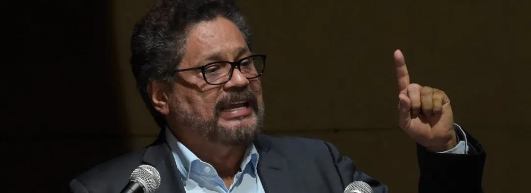 Iván Márquez fue condenado a 40 años de prisión. AFP.