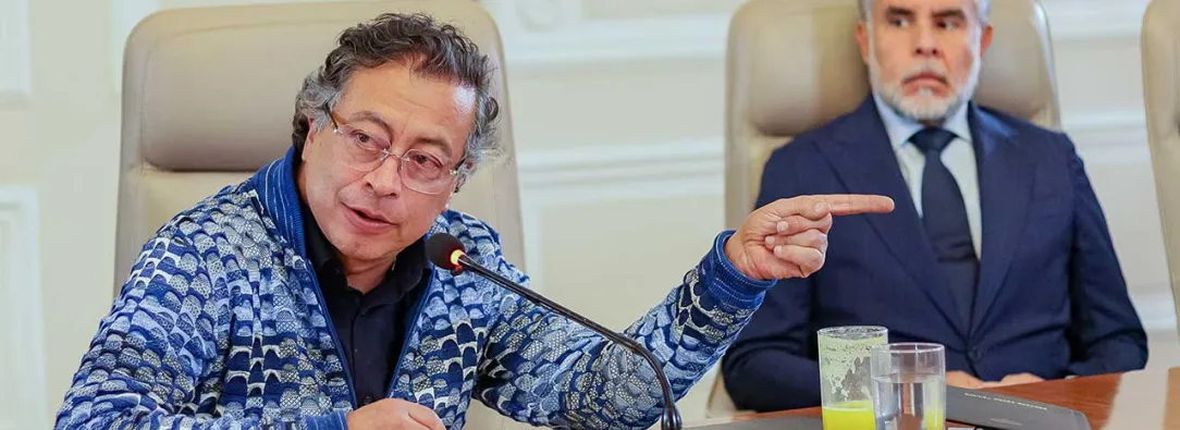 Presidente Petro en el consejo de Ministros realizado el pasado 3 de junio