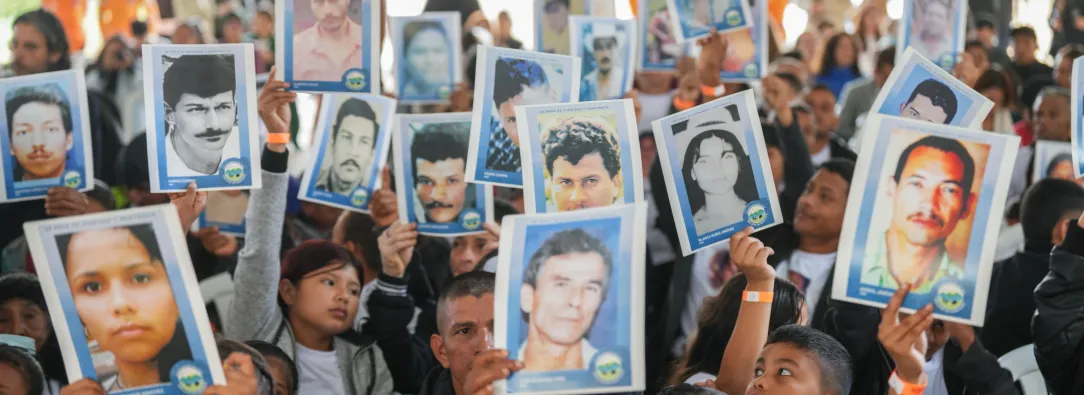 Víctimas de la masacre de San José de Apartado en 1997